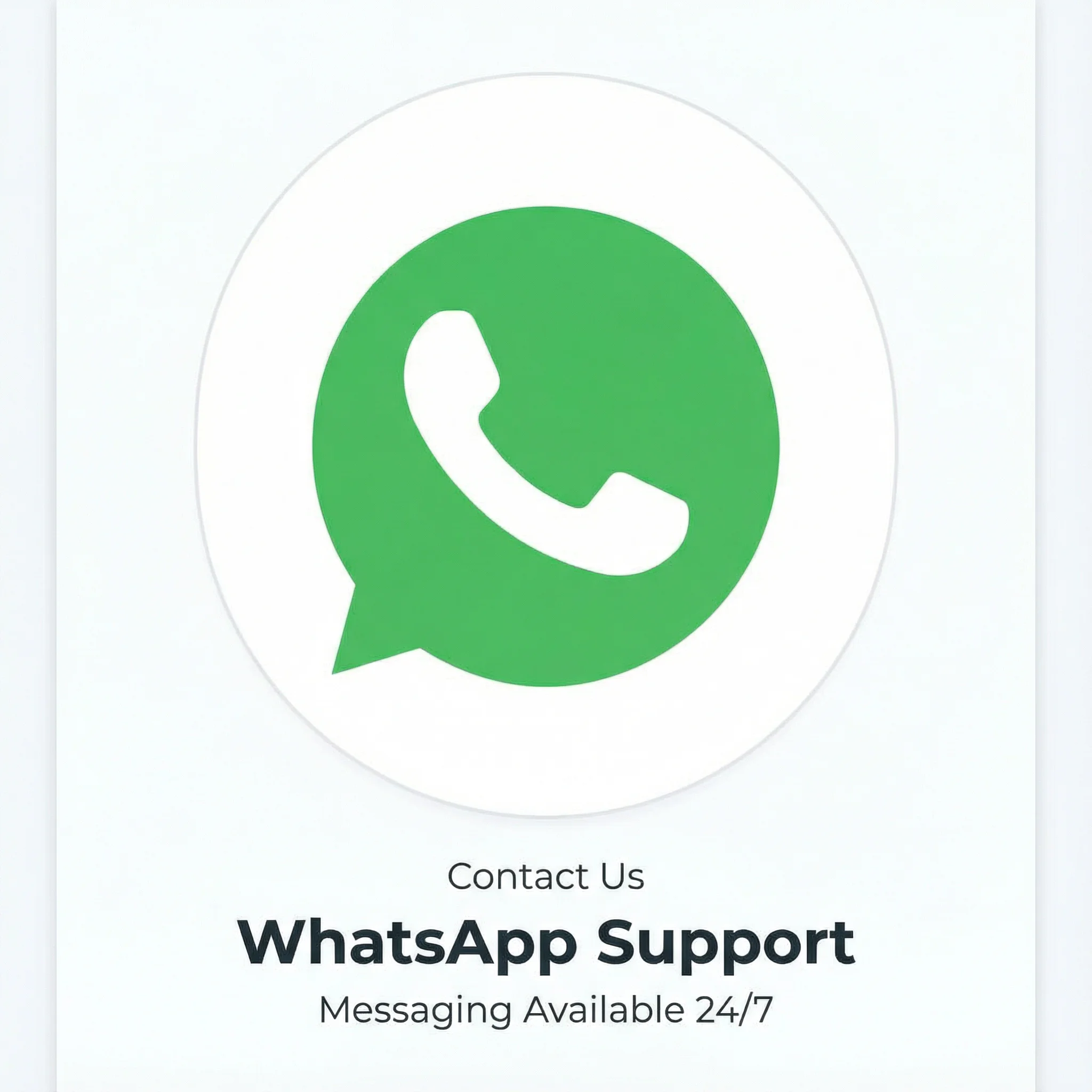 Soporte por WhatsApp